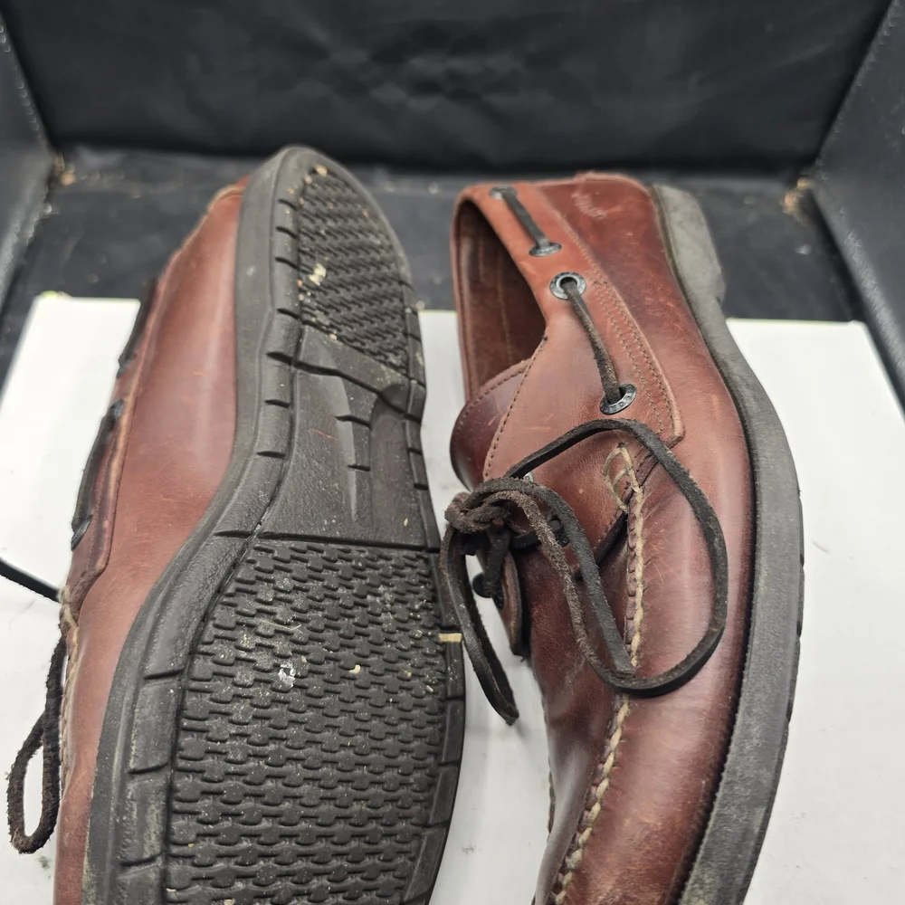 Orvis Men's Brown Leather‎ Loafers